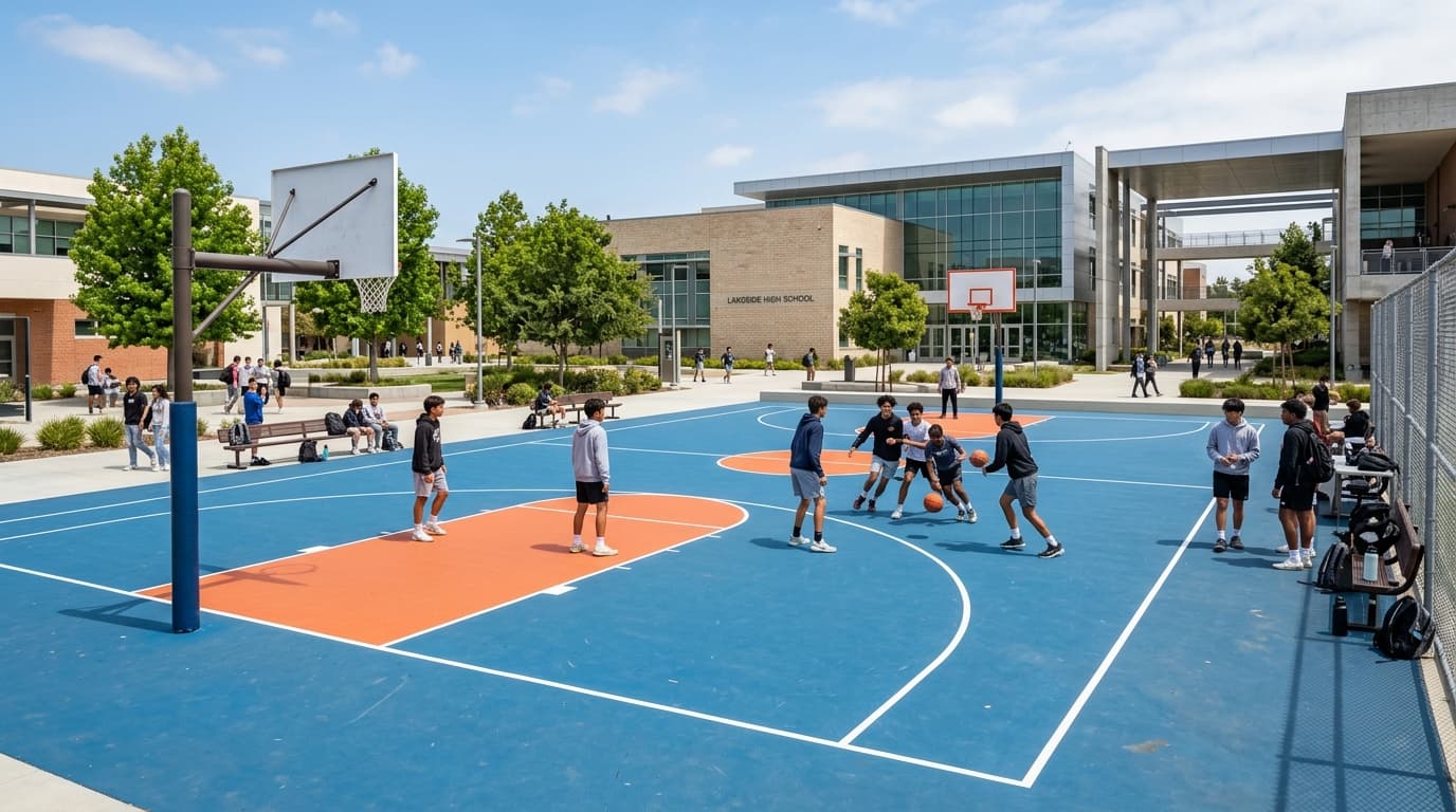Basketbol Sahası Yapımı - 5